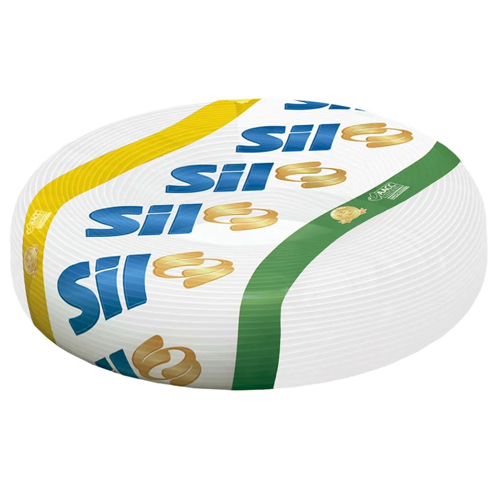 Cabo Flexível 4MM 100 Metros Branco SIL Fios
