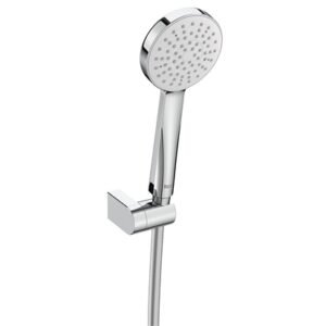 Kit Ducha Manual com Suporte E Flexível de Alimentação Stella Cromado